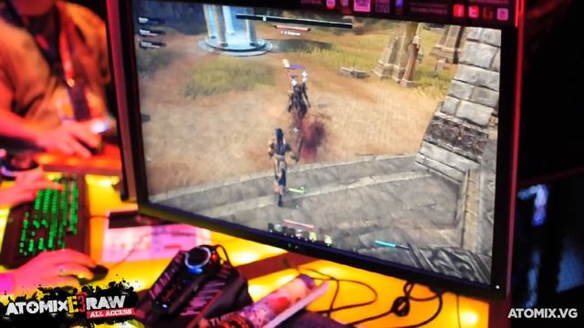 GAMEPLAY: The Elder Scrolls Online #AtomixE3 2014 смотреть онлайн
