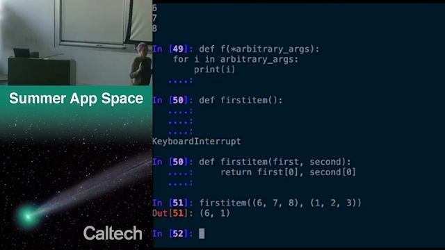 Summer App Space: Lecture 8 - Dr. C. Corbett Moran – 7/7/17 смотреть онлайн