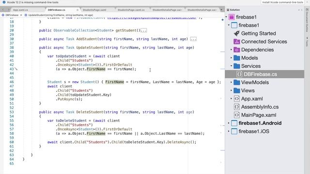 Xamarin Forms Firebase Database CRUD Part 2 смотреть онлайн