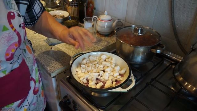 Еда для диабетиков. Готовим постный борщ с фасолью смотреть онлайн
