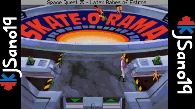 Space Quest 4 - Roger Wilco and the Time Rippers - Episode 5 - Sequel Police in Skate-O-Rama смотреть онлайн