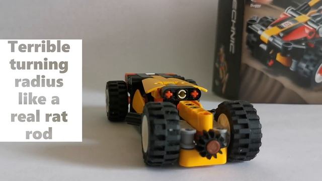 42101 Rat Rod - Lego Technic Buggy Alt-build C model смотреть онлайн