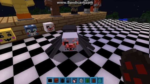 Minecraft FNAF texture pack showcase смотреть онлайн