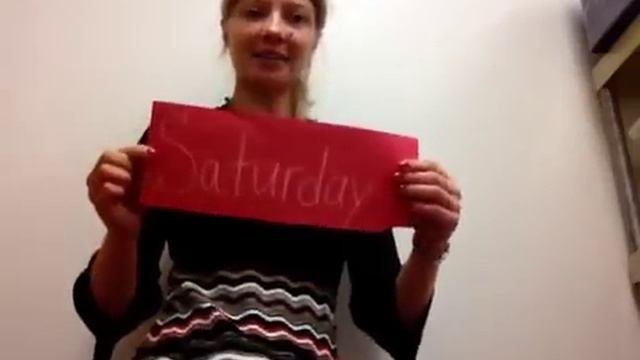 Ms. Inna ESL английский. Дни недели. Days of the week in en смотреть онлайн