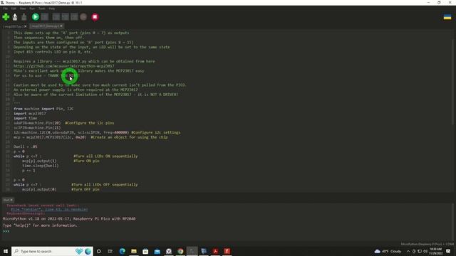 Add more than 100 GPIO pins to your PICO!!!! смотреть онлайн