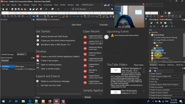 Tutorial Install Aplikasi Zeos Delphi смотреть онлайн