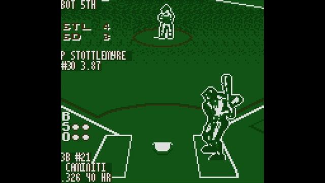 Ken Griffey Jr. Presents Major League Baseball: Game Boy Edition - Game Play смотреть онлайн