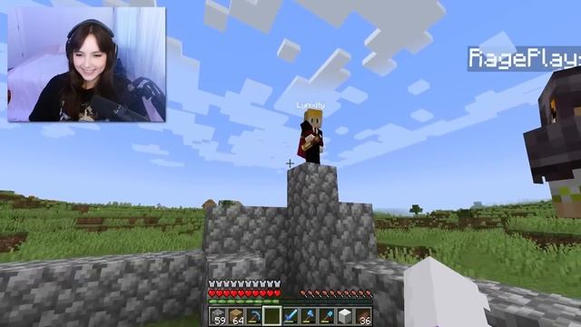 I Made Scary Drawings into Mobs to Fool My Friend.. смотреть онлайн