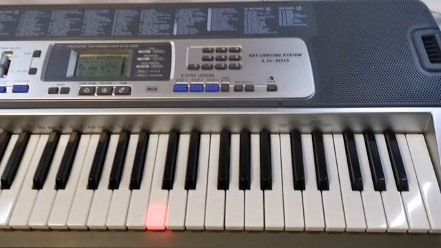 Casio LK100 61 Keys Electronic Keyboard смотреть онлайн