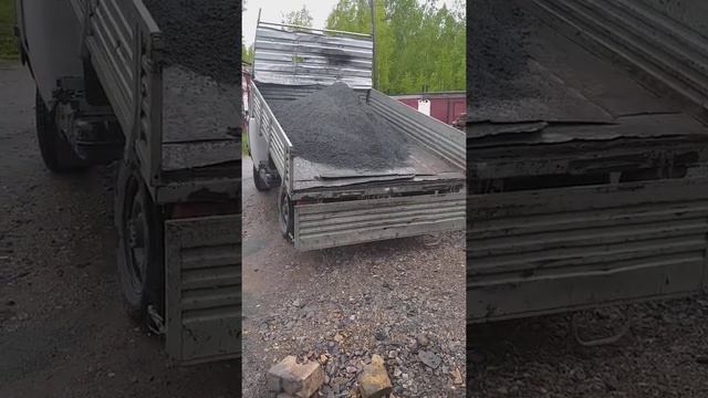 уаз самосвал. переделал на КОМ смотреть онлайн