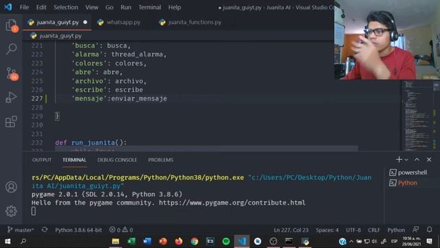 Cómo desarrollar un asistente virtual con Python ?. Parte 10 (2): Enviar mensajes por WhatsApp ?. смотреть онлайн