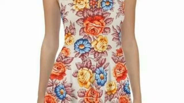 Summer Dresses For Girls - Girls Top Designs - Printed Frocks & Mini Dress For Ladies смотреть онлайн