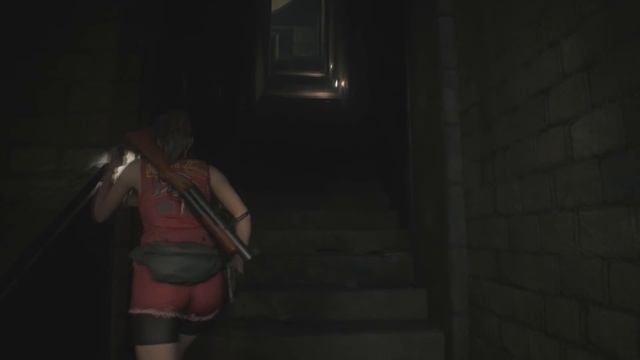 Прохождение Resident Evil 2 (Клэр) #11 - Тайное место смотреть онлайн