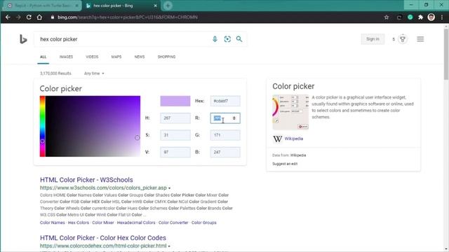Python with Turtle Basics (Part 2, Color, Penup and down) смотреть онлайн