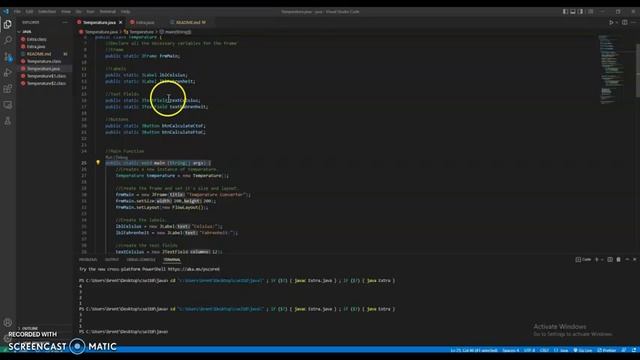 Java Temp Converter смотреть онлайн