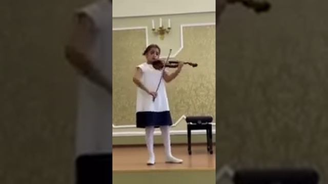 Данкля, Этюд N13, op. 73. Мишель Чапкевич, 10 лет 1 месяц. смотреть онлайн