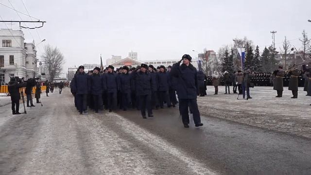 День Защитника Отечества в Омске 23 02 15 смотреть онлайн