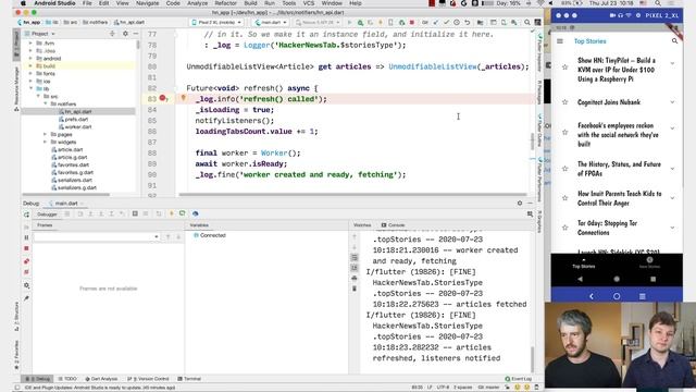 Debugging (The Boring Flutter Development Show, Ep. 41) смотреть онлайн
