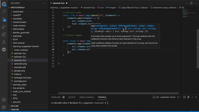 Puppeteer Tutorial #6 | Extract SEO Data From Any Website смотреть онлайн