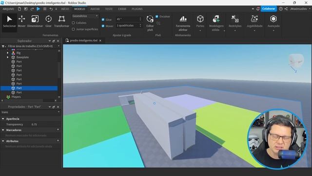 Desafio: Vamos construir um prédio no #Roblox - #8 смотреть онлайн