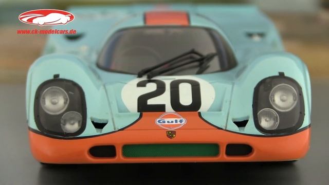 Ck-modelcars-video: Porsche 917K #20 24h LeMans 1970 Siffert, Redman CMR