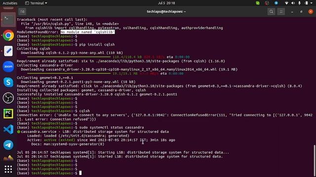 How to install Apache Cassandra in Ubuntu 20.04 OS | NoSQL | Linux | Tech LAPS | TLAPS | Part 3 смотреть онлайн