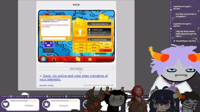 [VOD] READING HOMESTUCK w/ Friends! | ♔ Part 2 ♔ смотреть онлайн