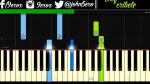 Lana Del Rey - Young and Beautiful - Piano Tutorial