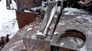 КАК УБРАТЬ С ТОРМОЗНОГО БАРАБАНА ЧУГУННОЕ КОЛЬЦО...