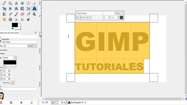 GIMP | Herramienta TEXTO | PRINCIPIANTES смотреть онлайн