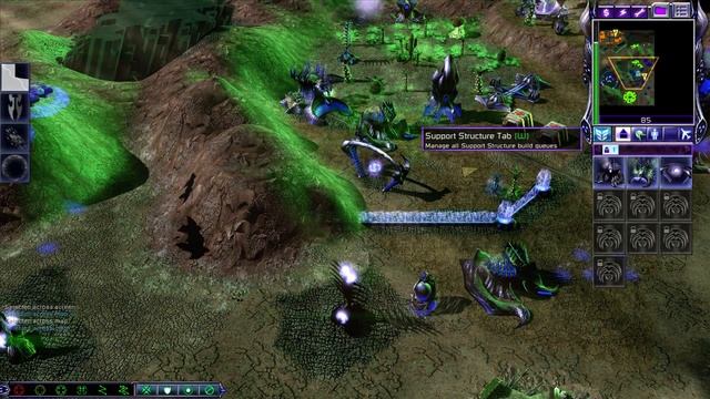 C&C3 Tiberium Wars - Scrin Mini Campaign - Mission 1 - Unexpected Gift смотреть онлайн