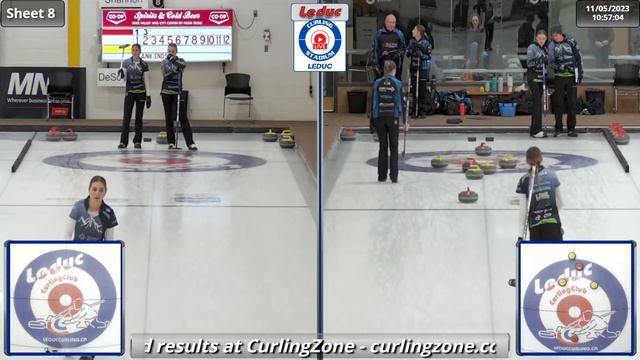 Kayleigh Shannon vs. Emma Deschiffart - SEMIS - Leduc Lions U20 Bonspiel смотреть онлайн