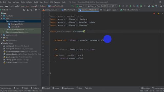 This type has a constructor, and thus must be initialized here ViewModel issue FIX смотреть онлайн