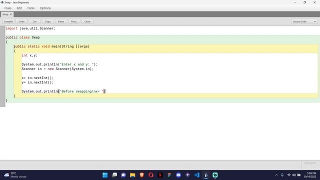 How to swap two numbers without temporary variable: Java Tutorials смотреть онлайн