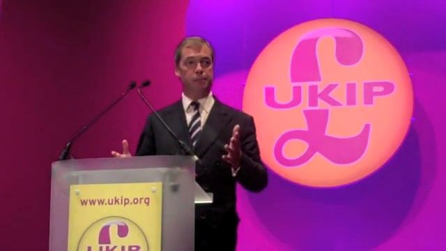 Nigel Farage keynote speech, Eastbourne Pt 2 смотреть онлайн