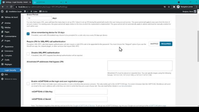 Activer la double authentification WordPress avec Wordfence Login Security | Tutoriel смотреть онлайн