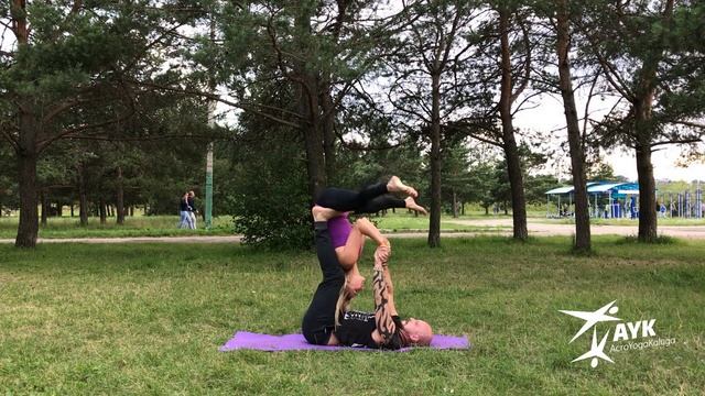 OpenAir с Милой (подбросы) Акройога-Acroyoga смотреть онлайн
