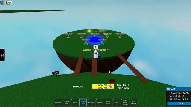 Weak Pablo... | Sans Game REMAKE | Roblox смотреть онлайн