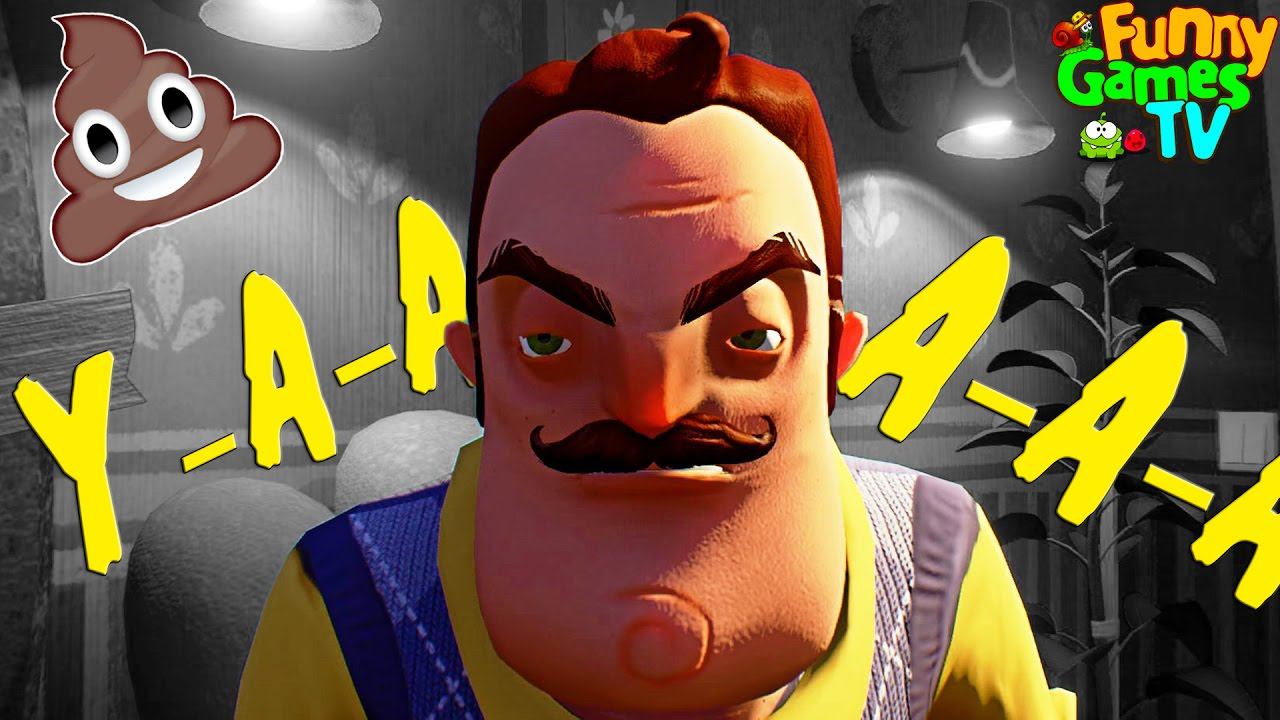 ПРИВЕТ СОСЕД Я достал соседа МУЛЬТЯШНЫЙ ХОРРОР игра Hello Neighbor от Funny Games TV
