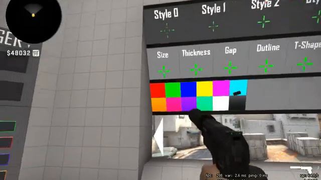 как поменять прицел в cs go смотреть онлайн