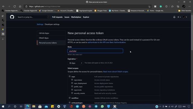 How To Generate Personal Access Token | Git | GitHub смотреть онлайн