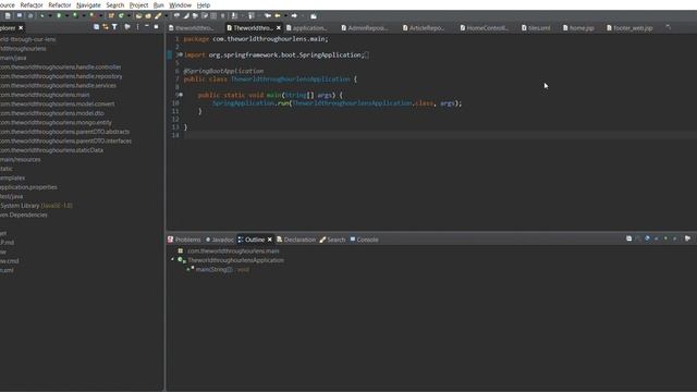 Learn Java Application from zero. Basic information of the website смотреть онлайн