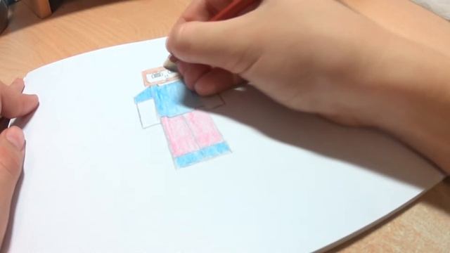 КАК НАРИСОВАТЬ ГЕРОЯ ИЗ МАЙНКРАФТА || КАК НАРИСОВАТЬ || HOW TO DRAW смотреть онлайн
