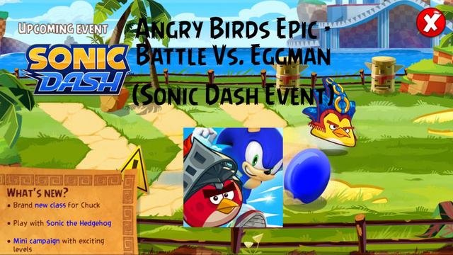 Angry Birds Epic Soundtrack | Vs. Eggman (Sonic Dash Event) | ABFT смотреть онлайн