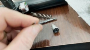 KRAL ТЮНИНГ-РЕМОНТ ИЗНОШЕННОГО КЛАПАНА . TUNING- VALVE ON THE PCP OF THE KRAL RIFLE.