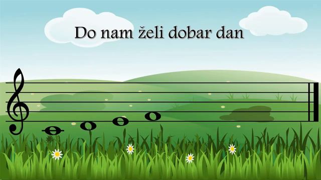 C dur lestvica / Do nam želi dobar dan / Dečije pesme / Anino zabavištance смотреть онлайн