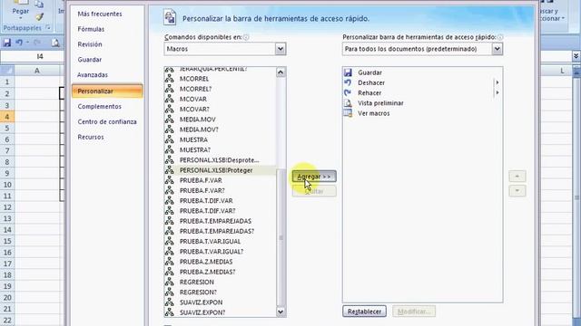 Asignar un botón a una macro en Excel 2007 смотреть онлайн