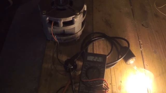 Самодельный генератор из двигателя от стиральной машины смотреть онлайн