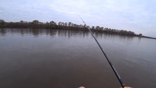 За жерехом в середине октября на Оку по летним местам смотреть онлайн