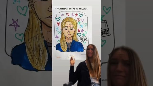 Students Draw Their Teacher Part 2 #teacher #school #student #art смотреть онлайн